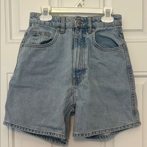 Zara Light Blue Jean Shorts